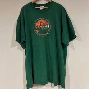 Vintage Nike Miami Hurricanes Basketball Shirt